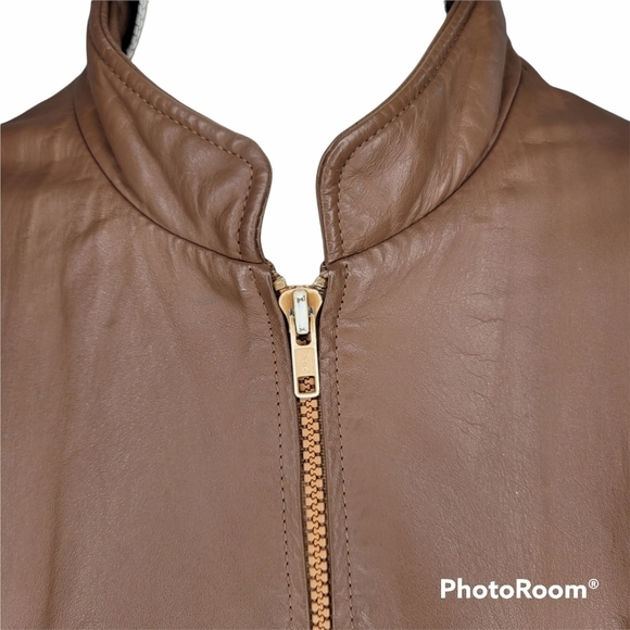 BERMAN'S Vintage Leather Jacket - Picture 5 of 8